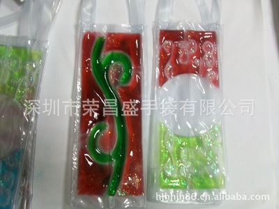 酒水、饮料包装 【厂家直销】上海PVC红酒袋冰酒袋