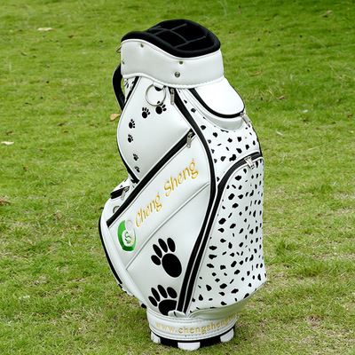 高尔夫球包 高尔夫球包 2015新款 男女高尔夫桶包 可爱脚印纹球包 球杆包桶包原始图片2