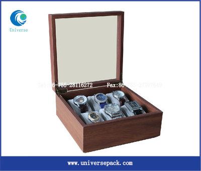按盒子种类分类 深圳植绒盒 供应手表盒 手表包装塑胶盒