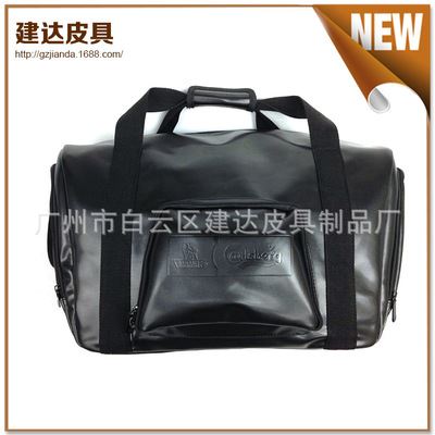 商家推荐 广州箱包厂家定制PU皮旅行袋 牛津布手提旅行包