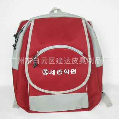 商家推荐 广州箱包厂家定做尼龙料背包 休闲双肩背包 学生书包