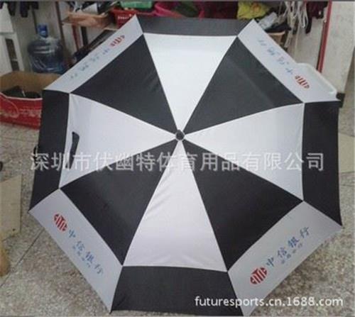 高尔夫雨伞 雨伞 高尔夫遮阳伞 高尔夫双层防紫外线隔离伞 高尔夫伞