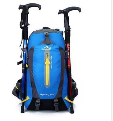 休闲包 定制 户外双肩旅行登山包 旅游背包时尚男女运动徒步防水背包