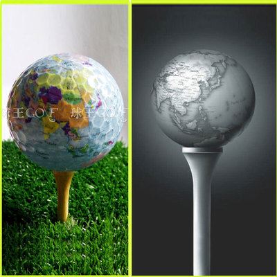 私 人 定 制 【球王GOLF】高尔夫模拟球（ 地球仪 ）高尔夫礼品 创意礼品