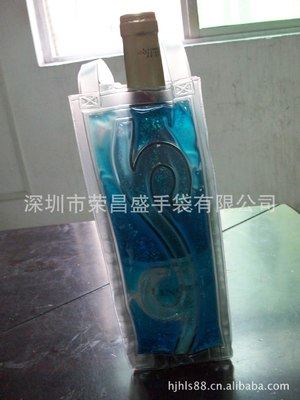 冰袋、冰包、野餐包 【厂家直销】香港PVC冰酒袋红酒袋原始图片3