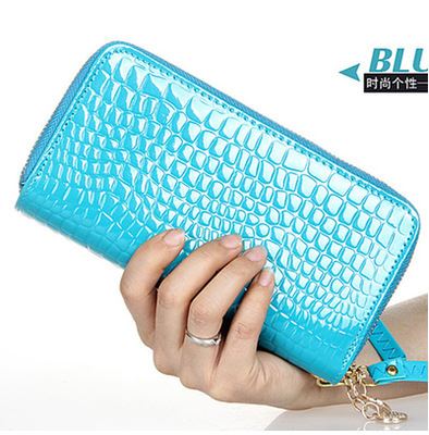 钱包（夹）系列 韩版女士手包手抓包长款零钱包女双拉链手拿包时尚钱包一件代发