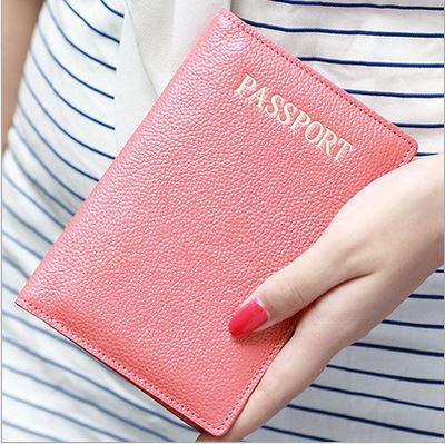 卡包/名片包 时尚精美韩版zp护照包 头层牛皮护照包机票夹护照夹一件代发
