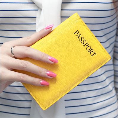 卡包/名片包 时尚精美韩版zp护照包 头层牛皮护照包机票夹护照夹一件代发