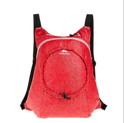 户外用品系列 时尚韩版户外双肩背包15L收纳小背包可折叠双肩运动背包一件代发原始图片3