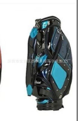 高尔夫球袋 光胶材料高尔夫男士球包，衣物包，款式高档
