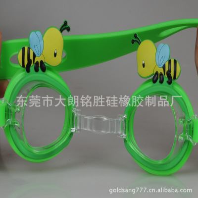 硅胶户外运动 蜜蜂儿童泳镜 硅胶泳镜 硅胶游泳镜 游泳镜