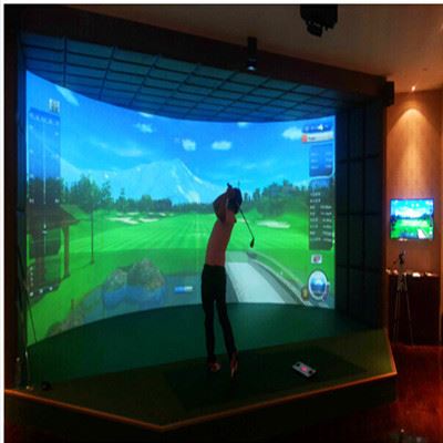 模拟高尔夫 上门安装！室内高尔夫模拟器 韩版正版3D系统 酒店会所/私人别墅