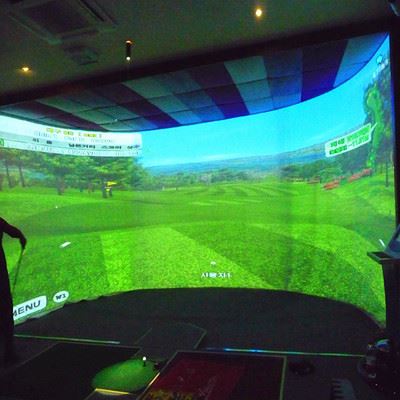 模拟高尔夫 上门安装！室内高尔夫模拟器 韩版正版3D系统 酒店会所/私人别墅原始图片3