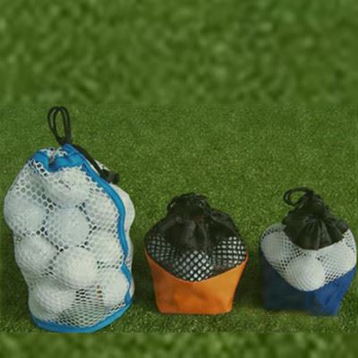 其他布类包装袋 厂家直销尼龙网袋束口袋子 涤纶乒乓球高尔夫球收纳袋抽绳袋定做原始图片3