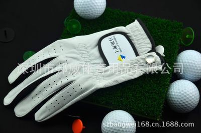 高尔夫手套 高尔夫羊皮手套|进口印尼小羊皮|高尔夫用品|高尔夫球|厂家直供