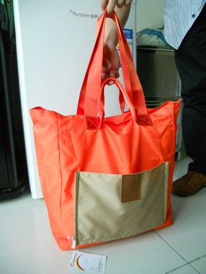 购物袋/环保袋 厂家订做大容量旅行包，行李袋，手提肩挎，折叠购物袋
