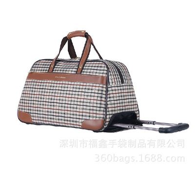 拉杆箱/旅行袋 2015  新款拉杆包 时尚女式手提大容量托轮袋