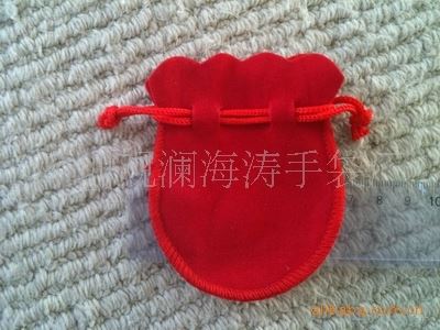 绒布袋 深圳厂家订做环保绒布手机袋 （质优价廉）