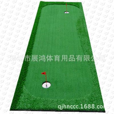 高尔夫推杆练习器 室内高尔夫球推杆练习器 人工果岭 迷你球道 办公室高尔夫1.2米