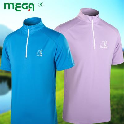 高尔夫服装 高尔夫服装夏季男士短袖t恤高尔夫冰丝polo衫休闲运动装透气球服