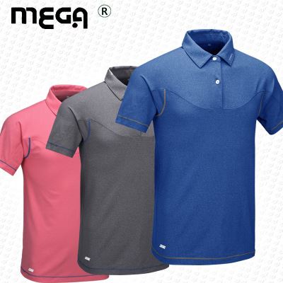 高尔夫服装 高尔夫服装 夏季 男装短袖t恤 高尔夫polo衫防紫外线户外运动服饰