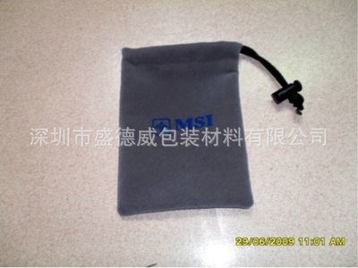 绒布袋 厂家生产供应 手机绒布袋 移动电源布袋 优质绒布袋 定制束口袋原始图片3