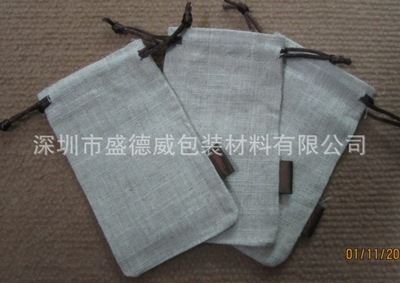 麻布袋 厂家提供麻布袋 束口麻布袋 定制批发 可加印logo