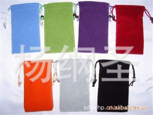 手机袋 厂家专业生产 新款手机袋 手机绒布袋批发 手机绒布袋
