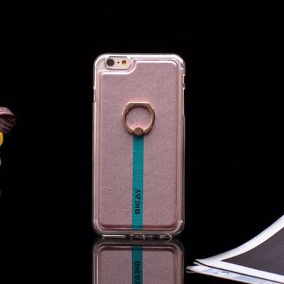 现货区 新款iphone6plus手机壳支架 苹果6s手机壳指环 手机硅胶保护套4.7