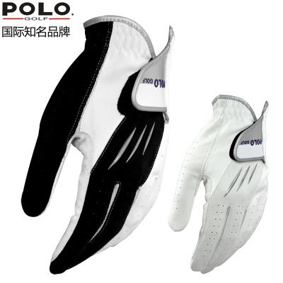 高尔夫手套 polo golf新品包邮 高尔夫手套男士 日本纤维布手套 舒适 柔软贴