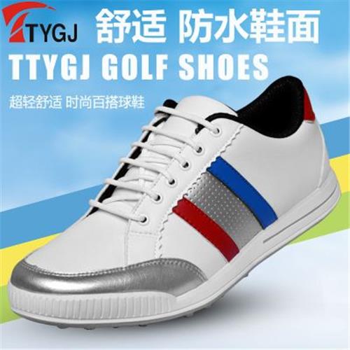 高尔夫球鞋 2015秋季新款TTYGJ高尔夫球鞋 男款 无钉鞋超防水 Golf运动休闲鞋