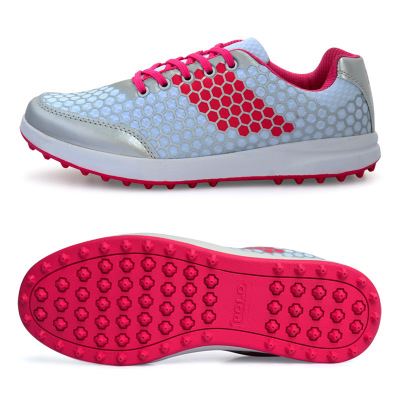 高尔夫球鞋 zppolo golf 新款 高尔夫球鞋 女士运动鞋 3D打印鞋面 防水透气