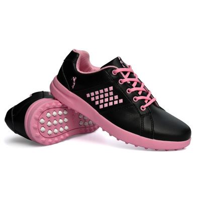 高尔夫球鞋 zppolo golf 新款 高尔夫球鞋 女士 固定钉运动鞋子 防水 舒适