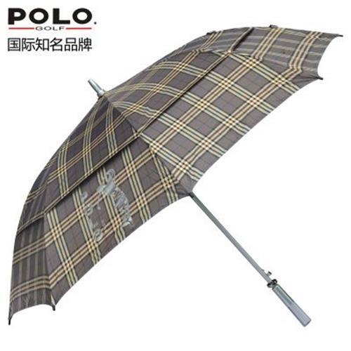 高尔夫雨伞 poloxx 高尔夫球伞 双层超大 双人防风 男女 长柄雨伞 防紫外线