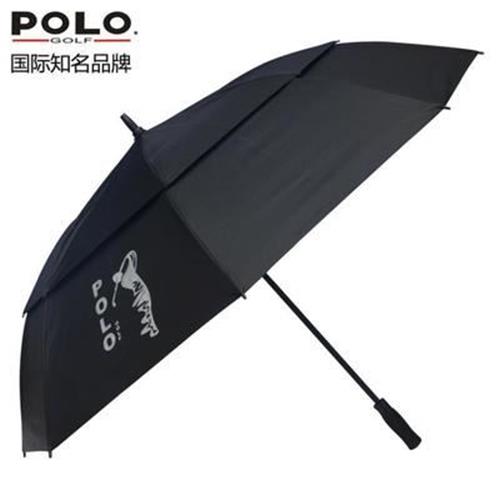 高尔夫雨伞 poloxx 高尔夫晴雨伞 自动双层超大 创意长柄 防紫外线 防风雨