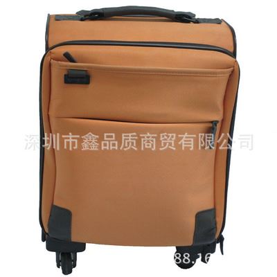 拉杆箱专区 韩版新款橙色万向轮拉杆登记箱 商务时尚行李箱 男女旅行箱