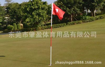 配件 高尔夫练习场旗杆；高尔夫用品 果岭旗杆球场用品 golf用品