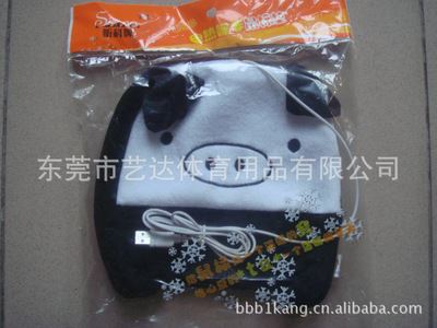 电器保护套 usb暖手鼠标垫精美卡通造型/ MP-25/橡胶材质毛绒布
