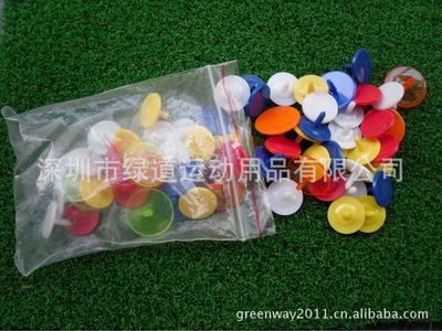 球场及个人用品 塑胶小圆标/marker/ ball marker / 球场用品/ 高尔夫球位标