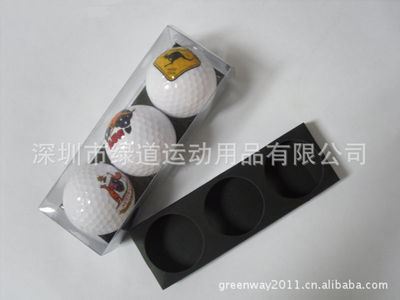 高尔夫球golf ball 深圳厂家直销  彩色LOGO高尔夫礼品球和练习球