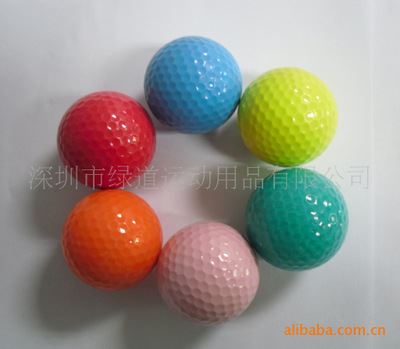 高尔夫球golf ball 深圳绿道供应高尔夫浮水练习球，golf ball，浮水球