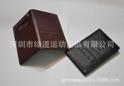 高尔夫衣物包cloth bag 定制高尔夫passport  高尔夫插卡记分夹  真皮消费本原始图片2