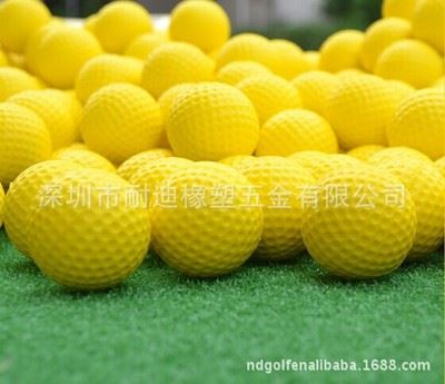 高尔夫球 供应深圳光明耐迪高尔夫PU发泡球  专业生产厂家直销、批发