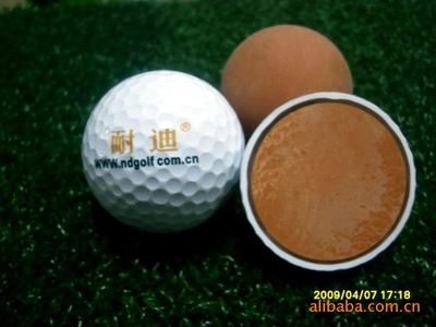 高尔夫球 供应深圳耐迪高尔夫三层比赛球，款式新颖 专业生产厂家直销
