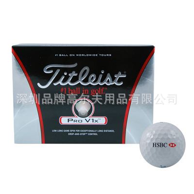 企业高尔夫礼品 2013Titleist Pro V1X高尔夫球 深圳品牌高尔夫