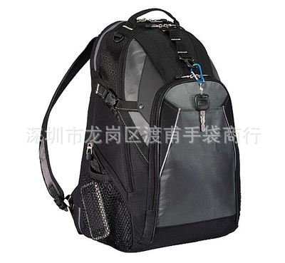 电脑包 深圳渡甫手袋厂家直销 专业的定做 黑色旅行电脑包 双肩电脑包
