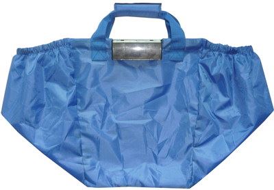 购物车蓝袋 安徽箱包厂专业定制   210D涤纶 大容量购物车篮袋