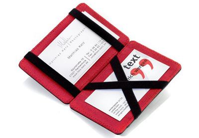 名片包/护照包/卡包 2015新款上海厂家定制魔术创意卡包个性卡套撞色卡包