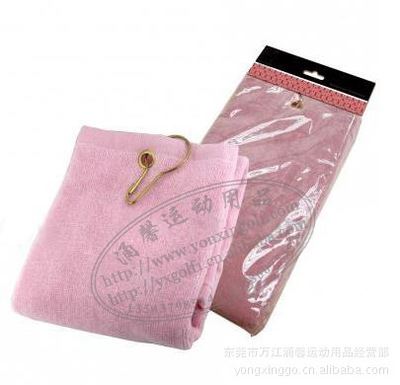毛巾、伞  手套 供应：定制上海大众高尔夫精英赛高尔夫毛巾