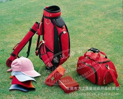 高尔夫球包／支架包／拖轮包／枪包 厂家大量直销供应高尔夫球袋(图)原始图片2
